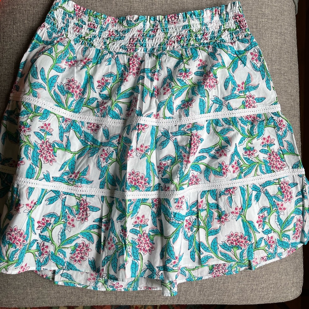 Jcrew floral skirt